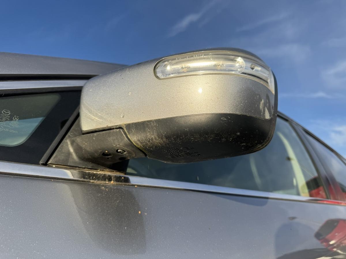 Mazda CX-7 original Au&szlig;enspiegel links elektrisch anklappbar 38P Plutosilber Bj.20120